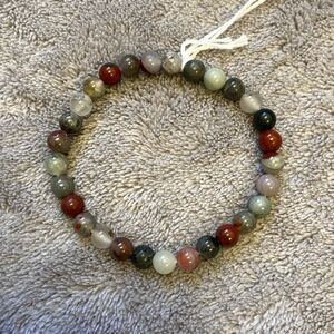 Handmade Bloodstone Bracelet